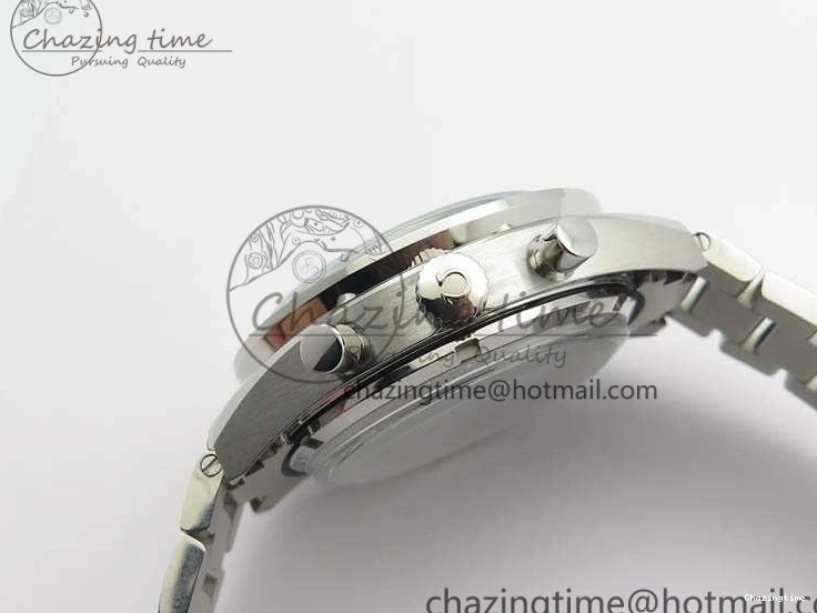 0218 Speedmaster ’57 Co-Axial OMF 1:1 Best Edition White Dial RG Markers On SS Bracelet A WellDesigned 8144